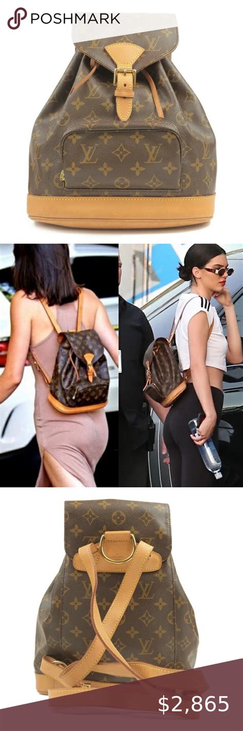 kendall jenner louis vuitton backpack